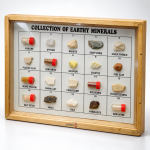 Collection of 20 Earthy Minerals